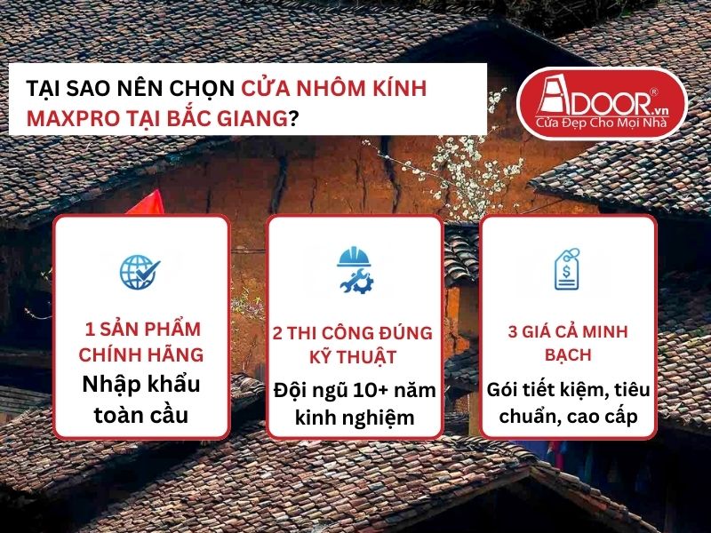 Lợi thế vượt trội của Adoor mang lại cho khách hàng Bắc Giang