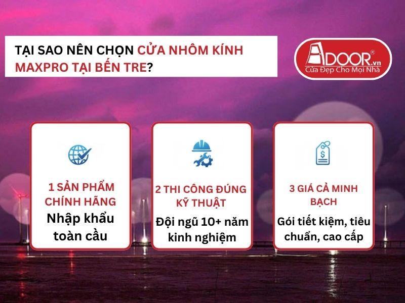 Lợi thế vượt trội của Adoor mang lại cho khách hàng Bến Tre