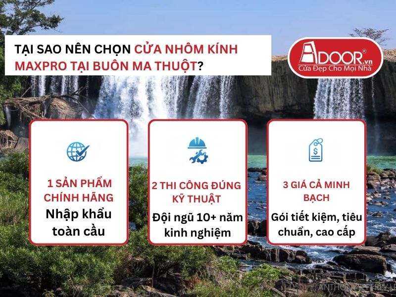 Lợi thế vượt trội của Adoor mang lại cho khách hàng Buôn Ma Thuột