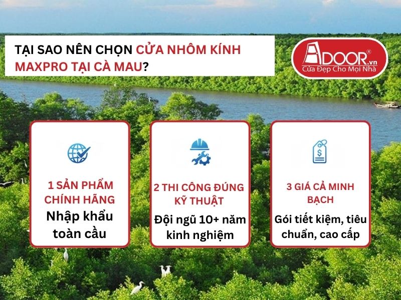 Lợi thế vượt trội của Adoor mang lại cho khách hàng Cà Mau