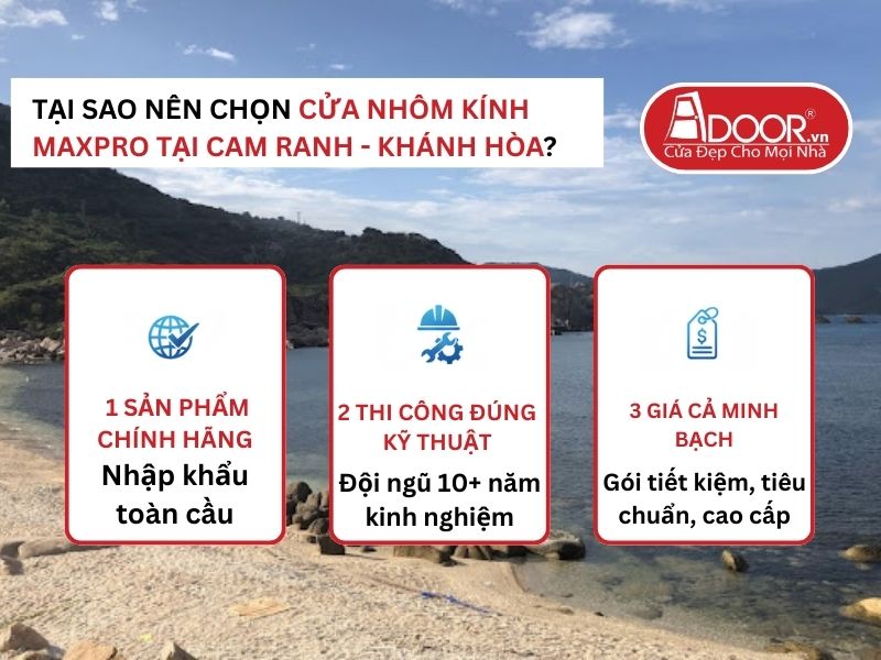Lợi thế vượt trội của Adoor mang lại cho khách hàng Cam Ranh