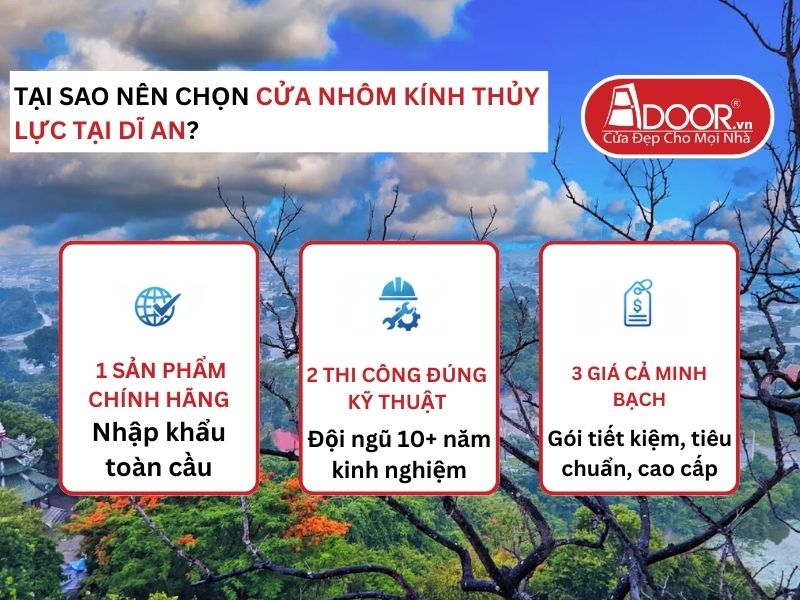 Lợi thế vượt trội của Adoor mang lại cho khách hàng Dĩ An