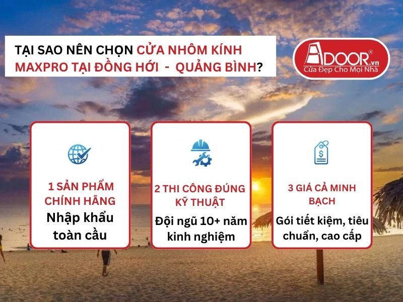 Lợi thế vượt trội của Adoor mang lại cho khách hàng Đồng Hới