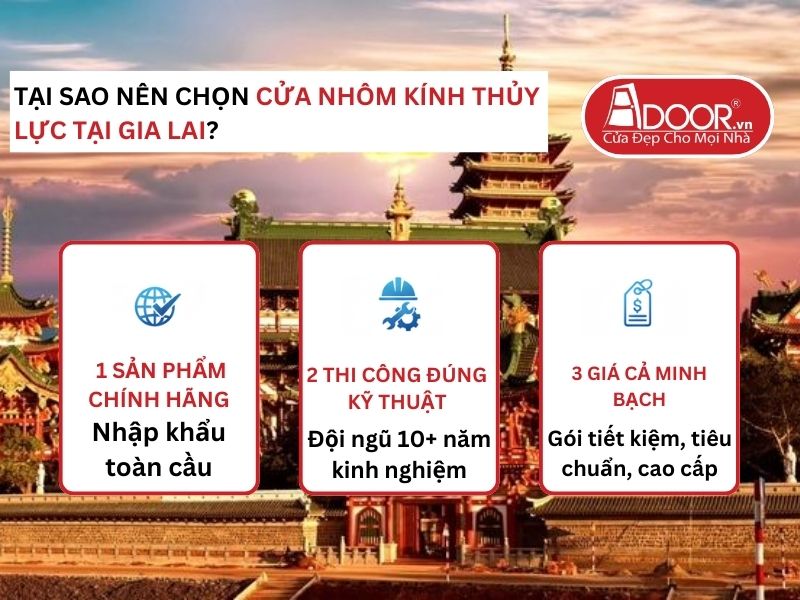 Lợi thế vượt trội của Adoor mang lại cho khách hàng Gia Lai