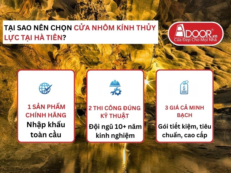 Lợi thế vượt trội của Adoor mang lại cho khách hàng Hà Tiên