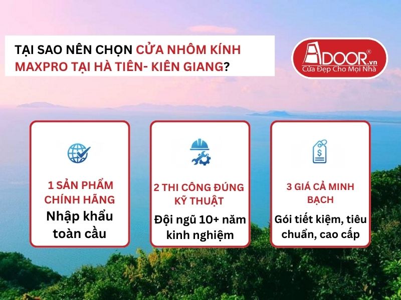 Lợi thế vượt trội của Adoor mang lại cho khách hàng Hà Tiên