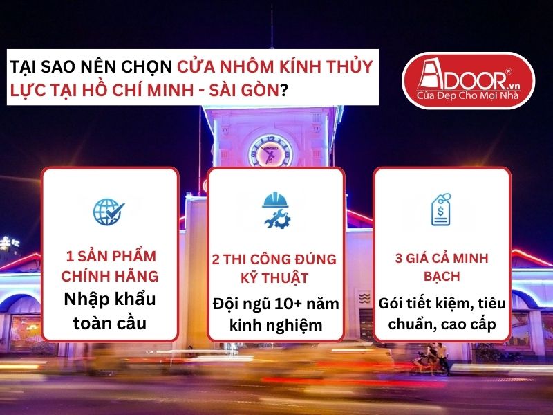 Lợi thế vượt trội của Adoor mang lại cho khách hàng Hồ Chí Minh