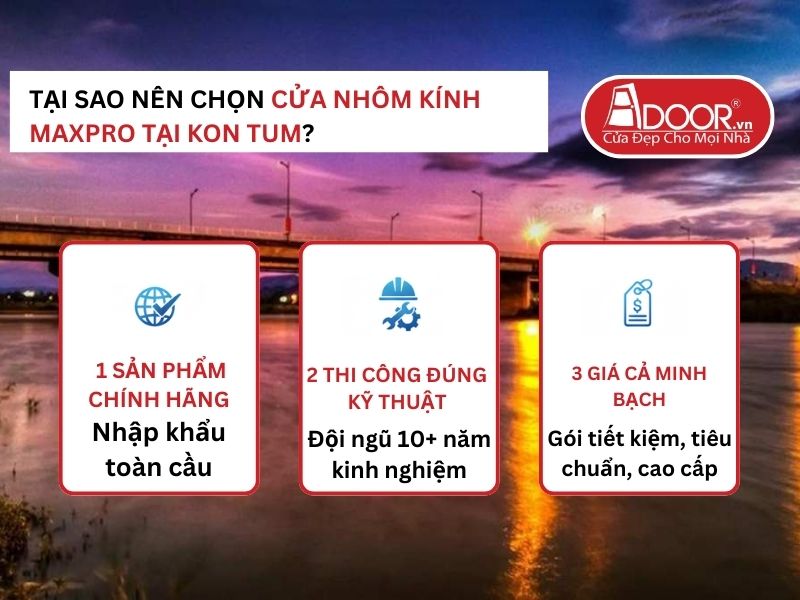 Lợi thế vượt trội của Adoor mang lại cho khách hàng Kon Tum