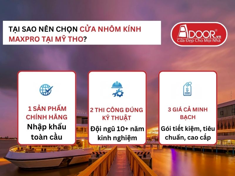 Lợi thế vượt trội của Adoor mang lại cho khách hàng Mỹ Tho