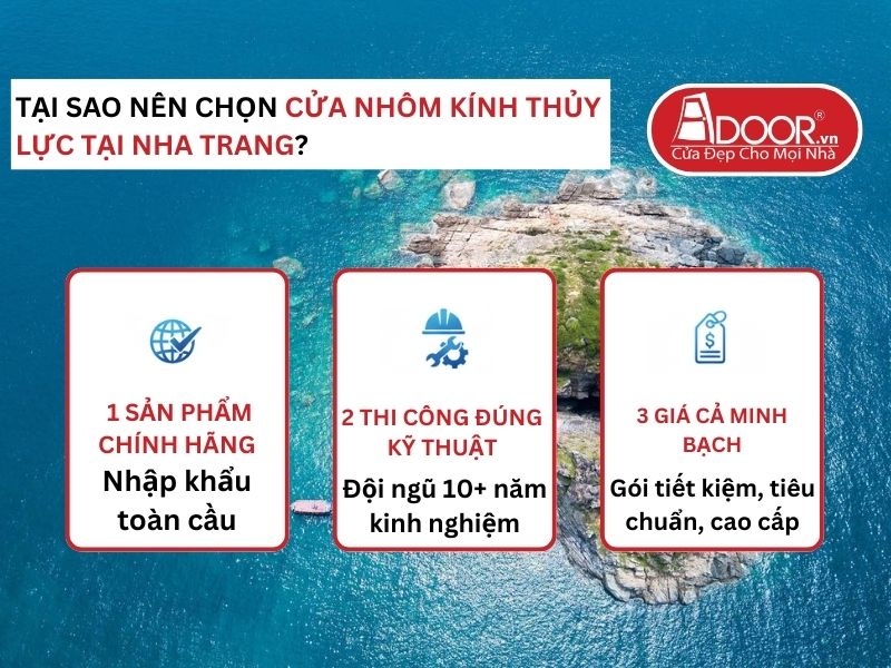 Lợi thế vượt trội của Adoor mang lại cho khách hàng Nha Trang
