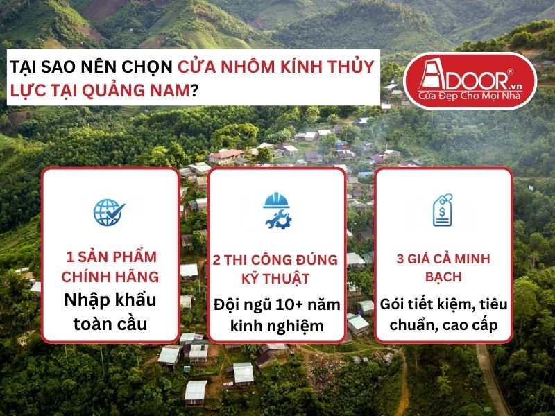 Lợi thế vượt trội của Adoor mang lại cho khách hàng Quảng Nam