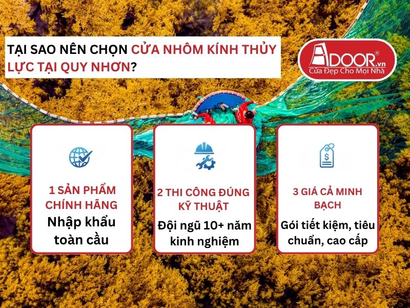 Lợi thế vượt trội của Adoor mang lại cho khách hàng Quy Nhơn