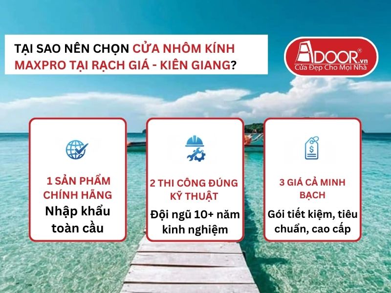 Lợi thế vượt trội của Adoor mang lại cho khách hàng Rạch Giá