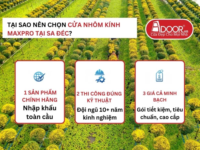Lợi thế vượt trội của Adoor mang lại cho khách hàng Sa Đéc