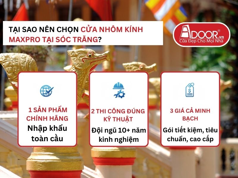 Lợi thế vượt trội của Adoor mang lại cho khách hàng Sóc Trăng
