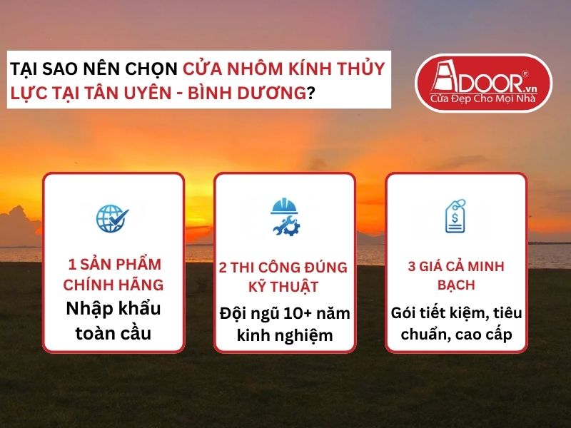 Lợi thế vượt trội của Adoor mang lại cho khách hàng Tân Uyên