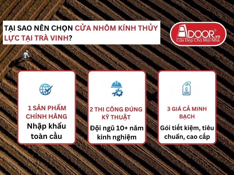Lợi thế vượt trội của Adoor mang lại cho khách hàng Trà Vinh