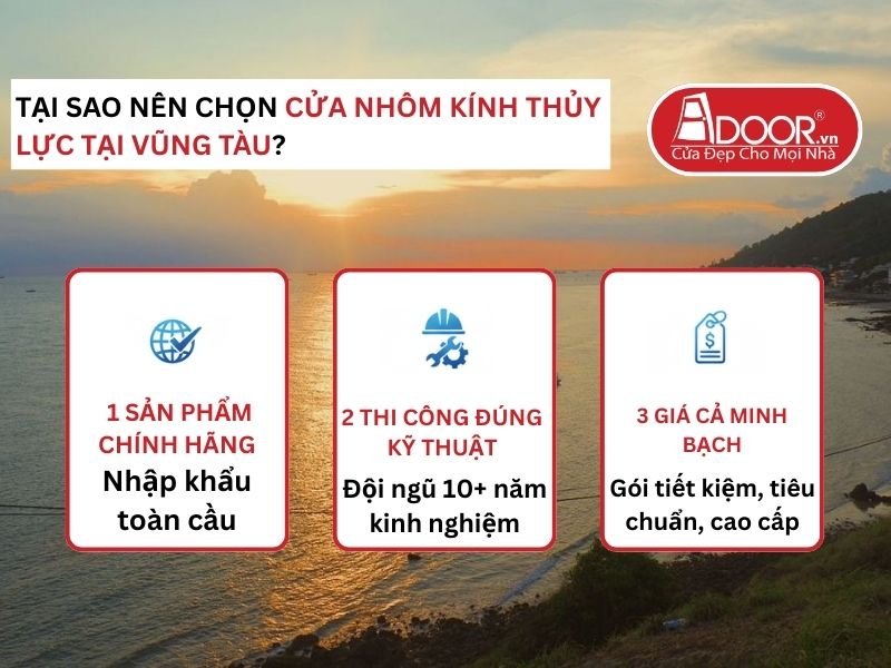 Lợi thế vượt trội của Adoor mang lại cho khách hàng Vũng Tàu