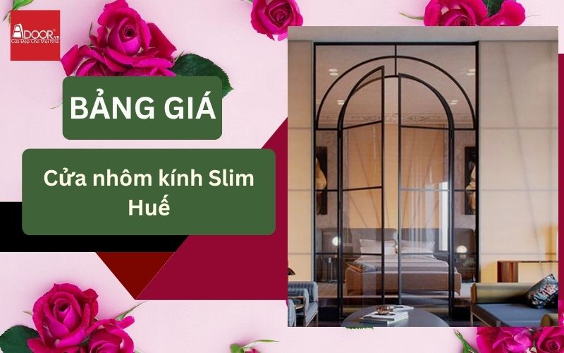 cửa nhôm kính Slim Huế