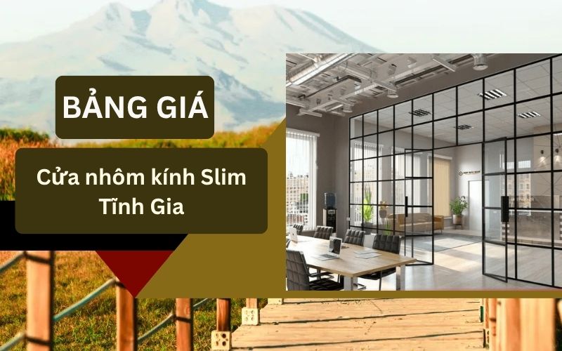 cửa nhôm kính Slim Tĩnh Gia