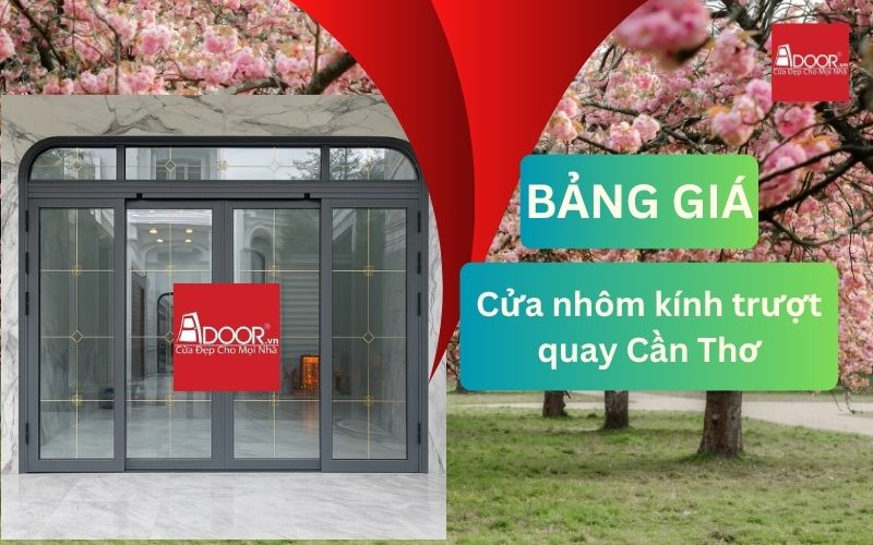 cửa nhôm kính Slim Cần Thơ