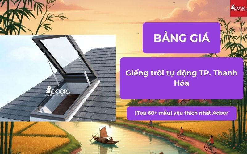 giếng trời tự động TP. Thanh Hóa