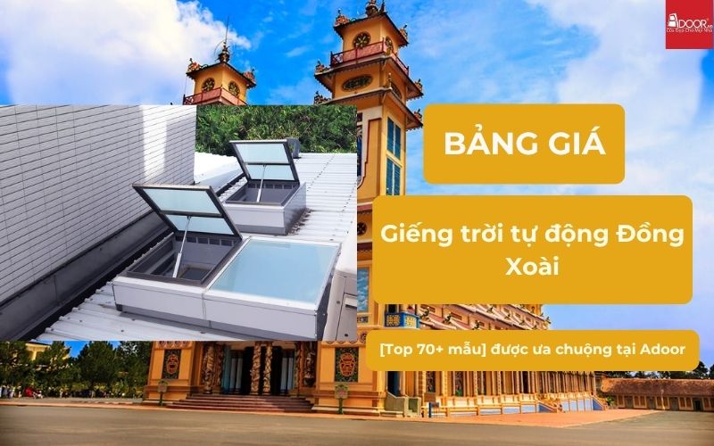giếng trời tự động Đồng Xoài