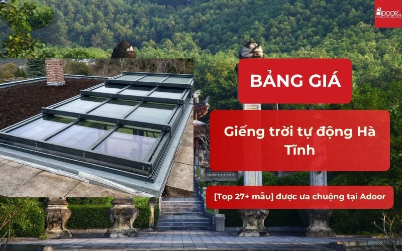 giếng trời tự động Hà Tĩnh