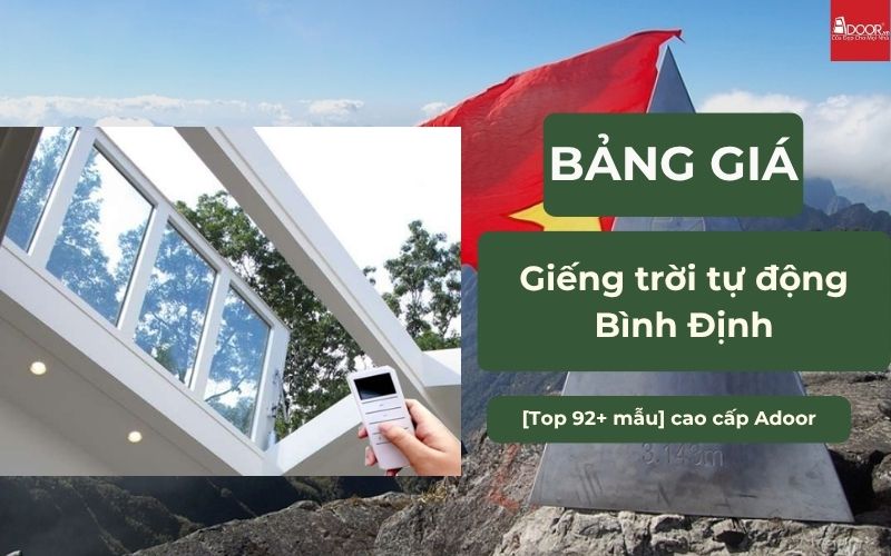 giếng trời tự động Bình Định