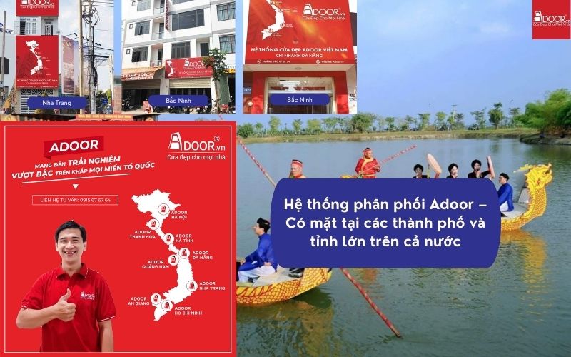 Hệ thống phân phối Adoor – Uy tín cửa nhôm kính Slim Bắc Ninh