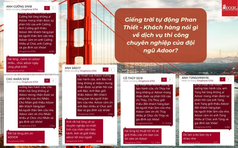 Giếng trời tự động Phan Thiết - Khách hàng nói gì về dịch vụ thi công chuyên nghiệp của đội ngũ Adoor?