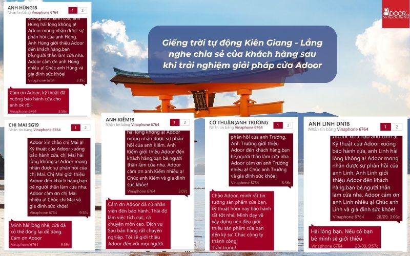 Giếng trời tự động Kiên Giang - Lắng nghe chia sẻ của khách hàng sau khi trải nghiệm giải pháp cửa Adoor