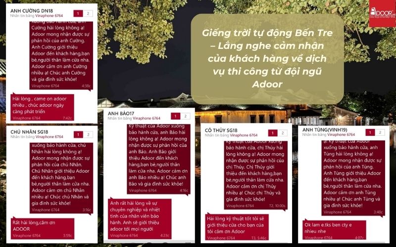 Giếng trời tự động Bến Tre – Lắng nghe cảm nhận của khách hàng về dịch vụ thi công từ đội ngũ Adoor