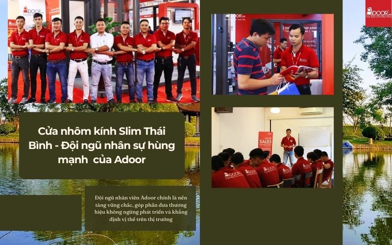 Cửa nhôm kính Slim Thái Bình - Đội ngũ nhân sự hùng mạnh của Adoor Cửa nhôm kính Slim Thái Bình - Đội ngũ nhân sự hùng mạnh của Adoor