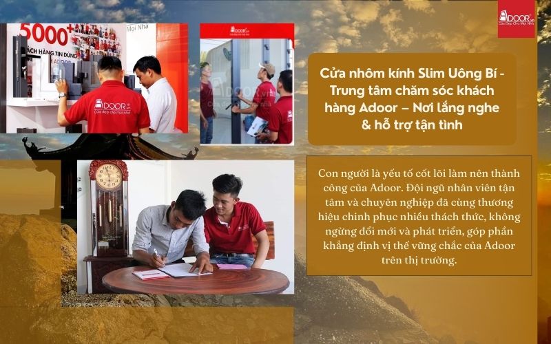 Cửa nhôm kính Slim Uông Bí - Trung tâm chăm sóc khách hàng Adoor – Nơi lắng nghe & hỗ trợ tận tình Cửa nhôm kính Slim Uông Bí - Trung tâm chăm sóc khách hàng Adoor – Nơi lắng nghe & hỗ trợ tận tình