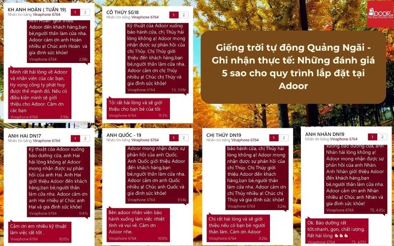 Giếng trời tự động Quảng Ngãi - Ghi nhận thực tế: Những đánh giá 5 sao cho quy trình lắp đặt tại Adoor