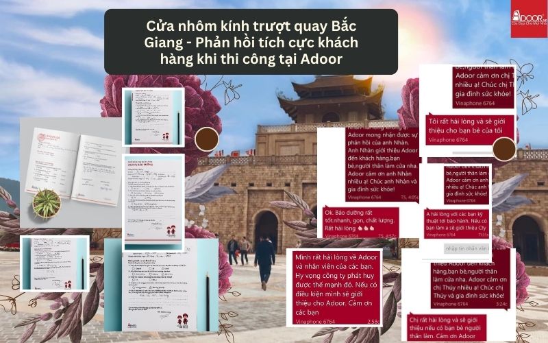Cửa nhôm kính trượt quay Bắc Giang - Phản hồi tích cực khách hàng khi thi công tại Adoor Cửa nhôm kính trượt quay Bắc Giang - Phản hồi tích cực khách hàng khi thi công tại Adoor