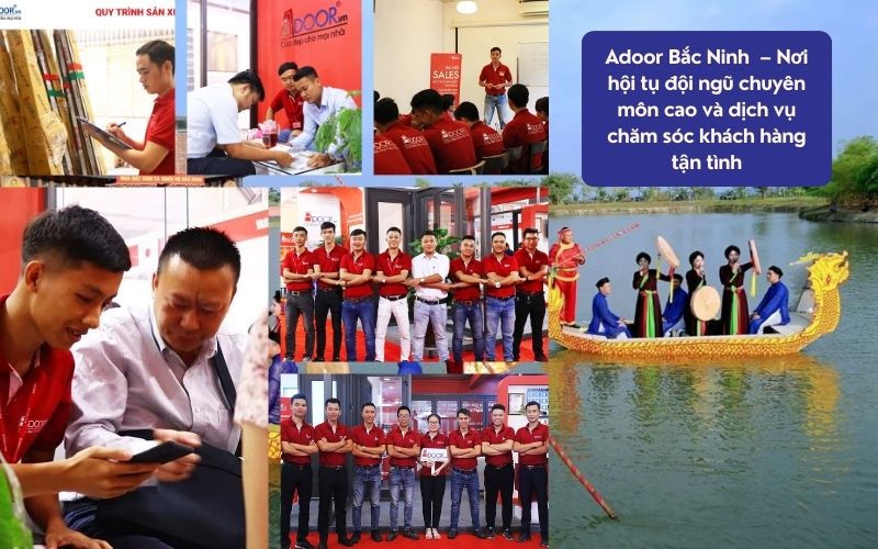 Đội ngũ nhân sự Adoor – Minh chứng chất lượng cửa nhôm kính Slim Bắc Ninh