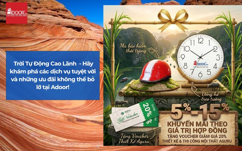  Trời Tự Động Cao Lãnh - Hãy khám phá các dịch vụ tuyệt vời và những ưu đãi không thể bỏ lỡ tại Adoor!