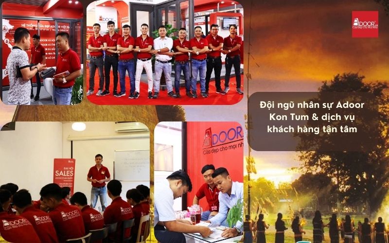 Tự Hào Đội Ngũ Nhân Sự Adoor: Nền Tảng Cốt Lõi Kiến Tạo Công Trình Cửa Nhôm Kính Slim Kon Tum Hoàn Mỹ