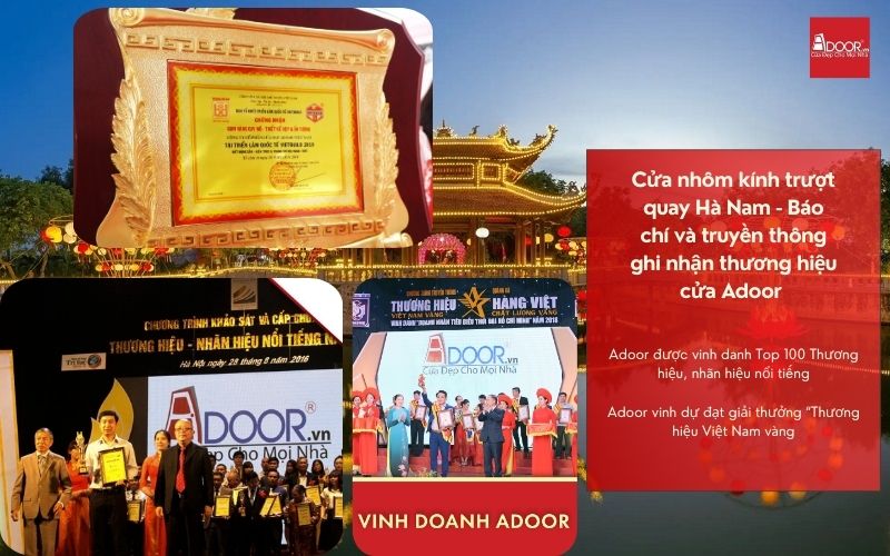 Cửa nhôm kính trượt quay Hà Nam - Báo chí và truyền thông ghi nhận thương hiệu cửa Adoor Cửa nhôm kính trượt quay Hà Nam - Báo chí và truyền thông ghi nhận thương hiệu cửa Adoor