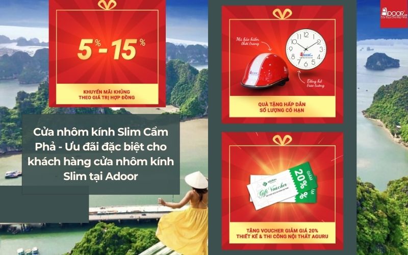 Cửa nhôm kính Slim Cẩm Phả - Ưu đãi đặc biệt cho khách hàng cửa nhôm kính Slim tại Adoor Cửa nhôm kính Slim Cẩm Phả - Ưu đãi đặc biệt cho khách hàng cửa nhôm kính Slim tại Adoor