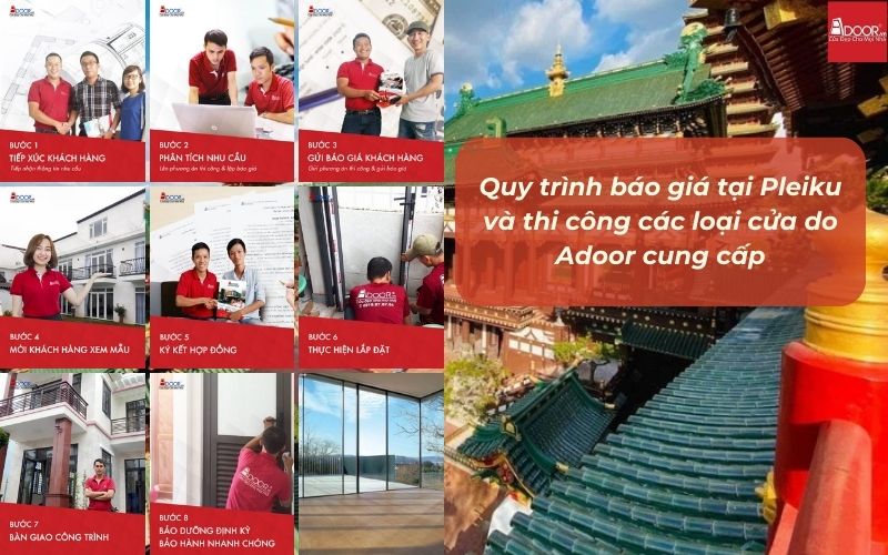 Quy Trình Sản Xuất Và Lắp Đặt Cửa Nhôm Kính Slim Pleiku Của Adoor Quy Trình Sản Xuất Và Lắp Đặt Cửa Nhôm Kính Slim Pleiku Của Adoor