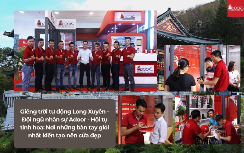Giếng trời tự động Long Xuyên - Đội ngũ nhân sự Adoor - Hội tụ tinh hoa: Nơi những bàn tay giỏi nhất kiến tạo nên cửa đẹp