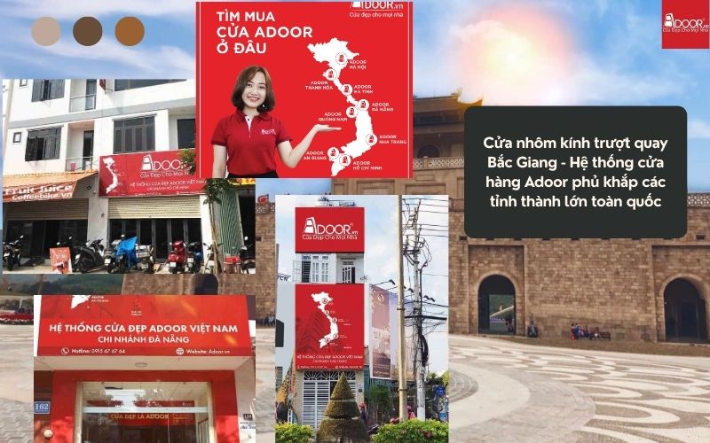Cửa nhôm kính trượt quay Bắc Giang - Hệ thống cửa hàng Adoor phủ khắp các tỉnh thành lớn toàn quốc Cửa nhôm kính trượt quay Bắc Giang - Hệ thống cửa hàng Adoor phủ khắp các tỉnh thành lớn toàn quốc