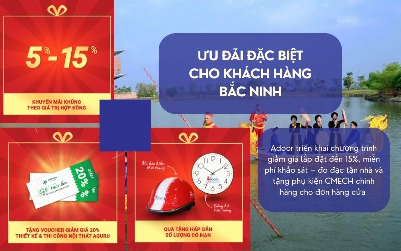 Khuyến Mãi Ngập Tràn Từ Adoor: Đặc Quyền Ưu Đãi Khi Lắp Đặt Cửa Nhôm Kính Slim Bắc Ninh