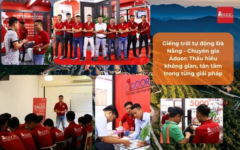 Giếng trời tự động Đà Nẵng - Chuyên gia Adoor: Thấu hiểu không gian, tận tâm trong từng giải pháp