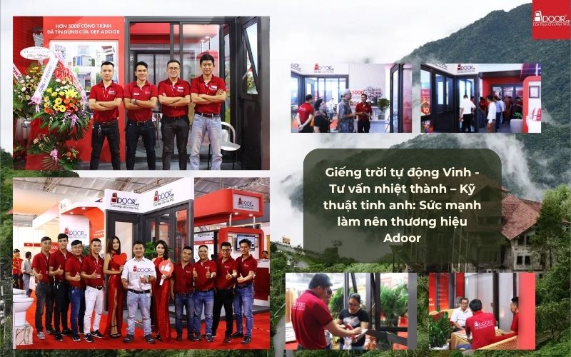 Giếng trời tự động Vinh - Tư vấn nhiệt thành – Kỹ thuật tinh anh: Sức mạnh làm nên thương hiệu Adoor