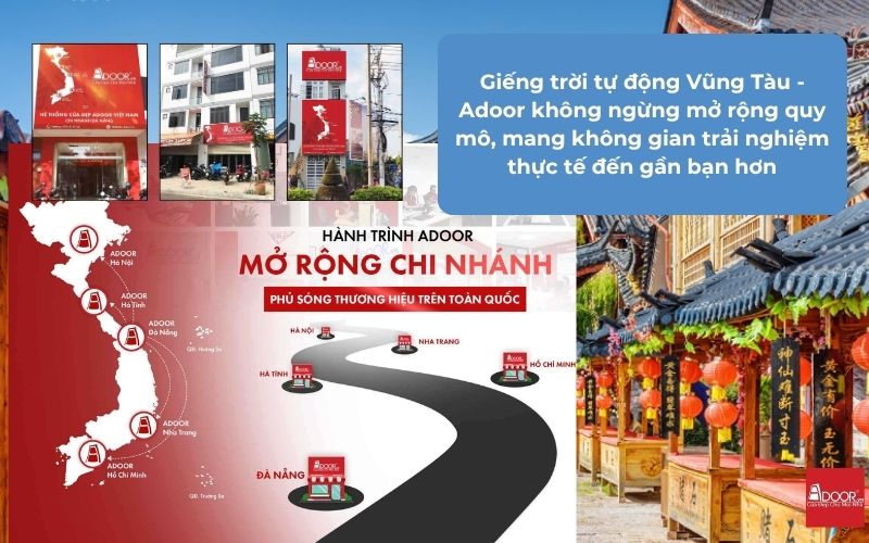 Giếng trời tự động Vũng Tàu - Adoor không ngừng mở rộng quy mô, mang không gian trải nghiệm thực tế đến gần bạn hơn Giếng trời tự động Vũng Tàu - Adoor không ngừng mở rộng quy mô, mang không gian trải nghiệm thực tế đến gần bạn hơn