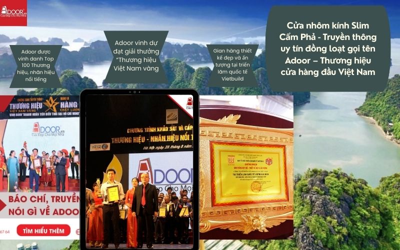 Cửa nhôm kính Slim Cẩm Phả - Truyền thông uy tín đồng loạt gọi tên Adoor – Thương hiệu cửa hàng đầu Việt Nam Cửa nhôm kính Slim Cẩm Phả - Truyền thông uy tín đồng loạt gọi tên Adoor – Thương hiệu cửa hàng đầu Việt Nam